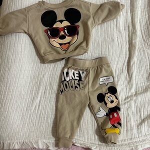 disney babyboy matching set